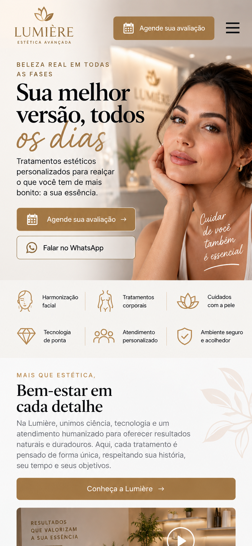 Modelo mobile para clínica